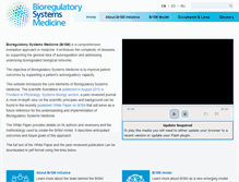 Tablet Screenshot of bioregulatory-systems-medicine.com